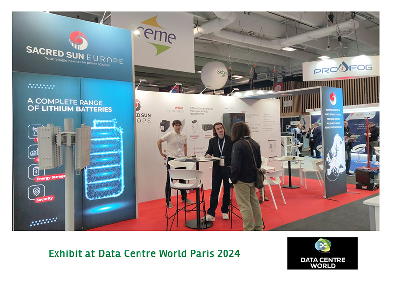 圣阳欧洲亮相2024年数据中心世界巴黎展会